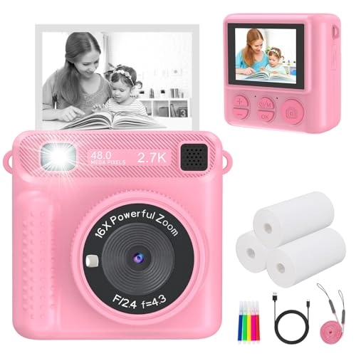 Instant Print Kids Camera