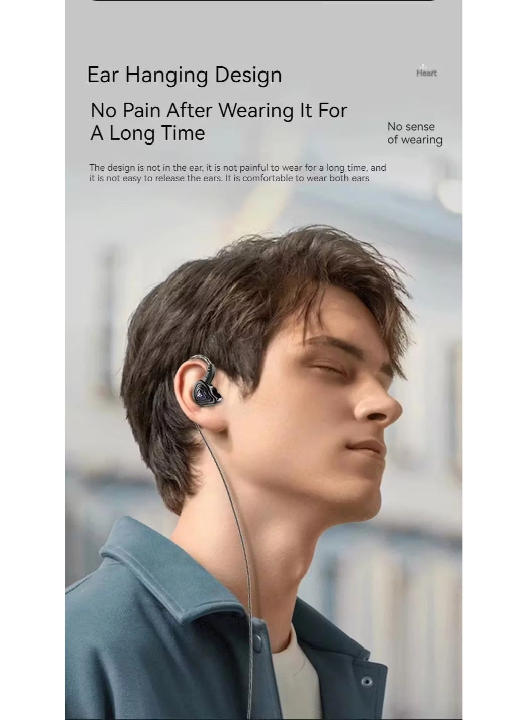 Heavy Bass Wired Headphone