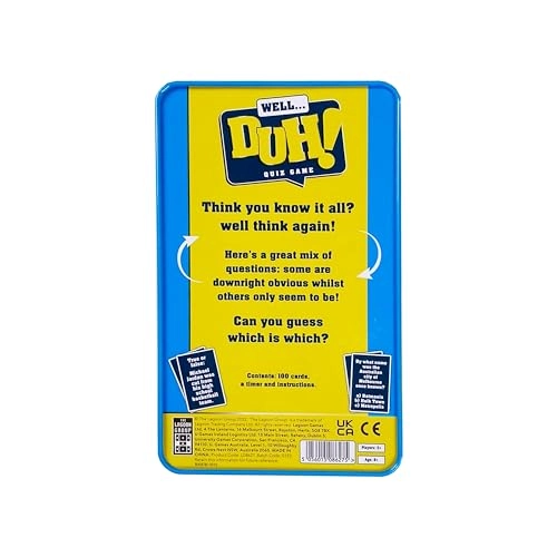 Well Duh! - Quiz in a Tin