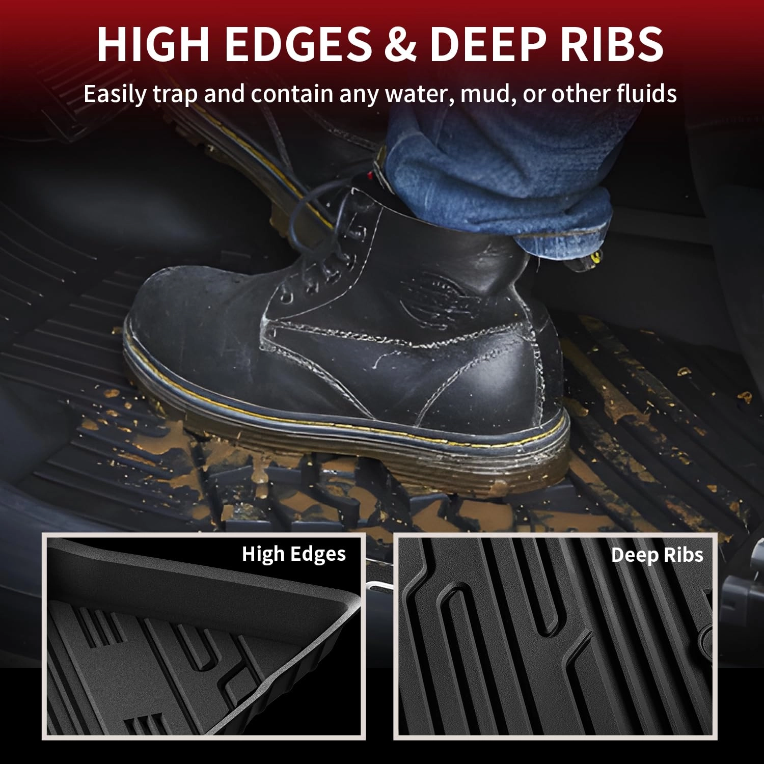 Floor Mats and Cargo Mat - Ford Bronco Sport 2021-2026 Cargo Area