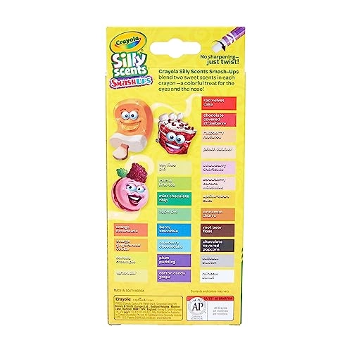 Mini Twistables Scented Smashups Crayons - 24ct