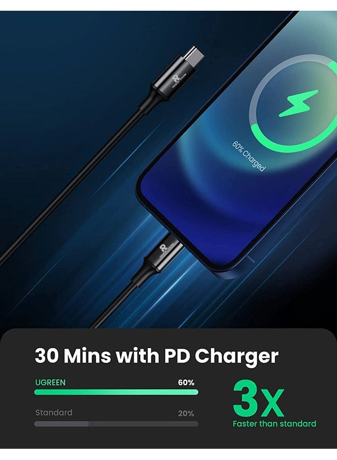 Charging Cable USB-C to Lightning Fast Charging 1m