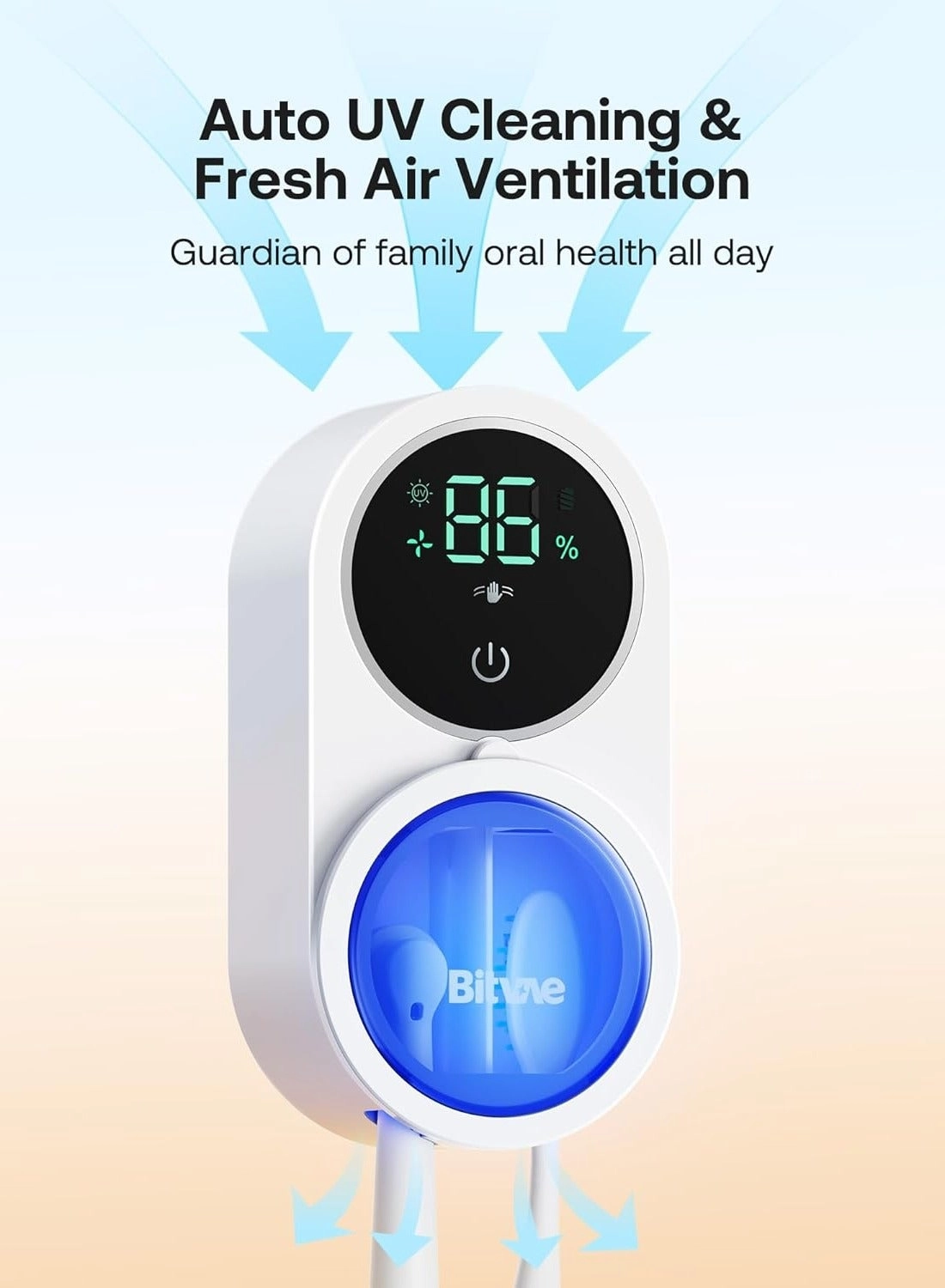 Toothbrush Cleaner - Wall two