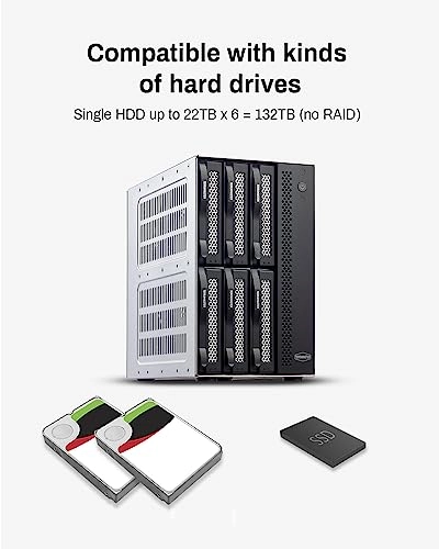 D6-320 - USB 3.2 Gen2 10Gbps SATA 3.5" and 2.5"