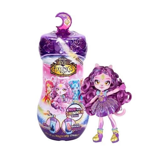 Magic Mixies Catlyn the Cat Pixling - 6.5" Shimmerverse