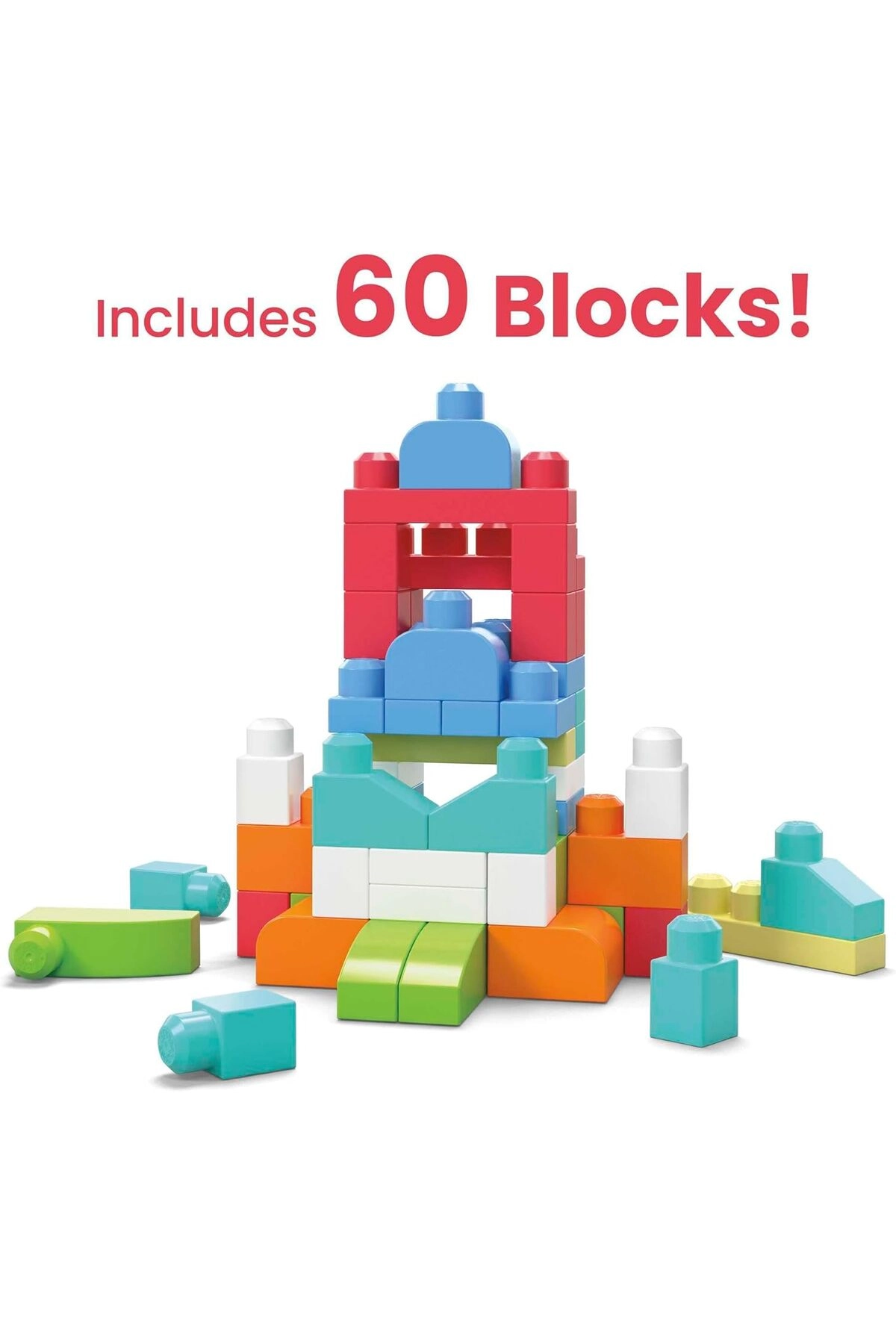 Big Building Bag - Girls 60pcs