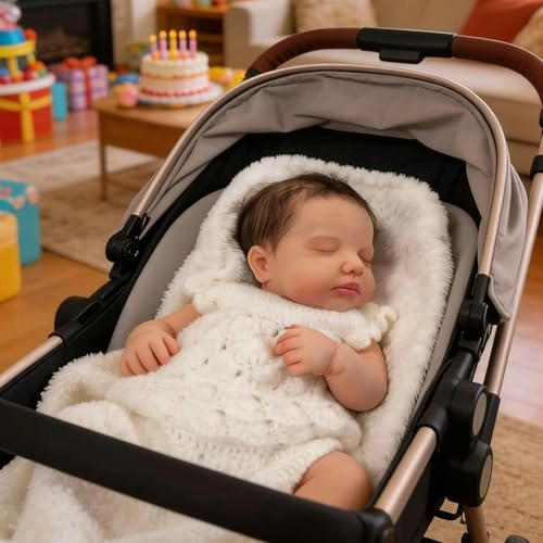 LOULOU Reborn Baby Doll - 20 Inch Full Body Vinyl Boy Ages 3+