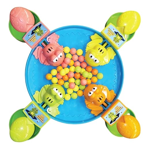 ToyMagic Hungry Feed Me Frog Game - 4 years+ 32 pieces