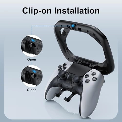 Steering Wheel Racing Wheel - PS5/PS5 Elite Controllers