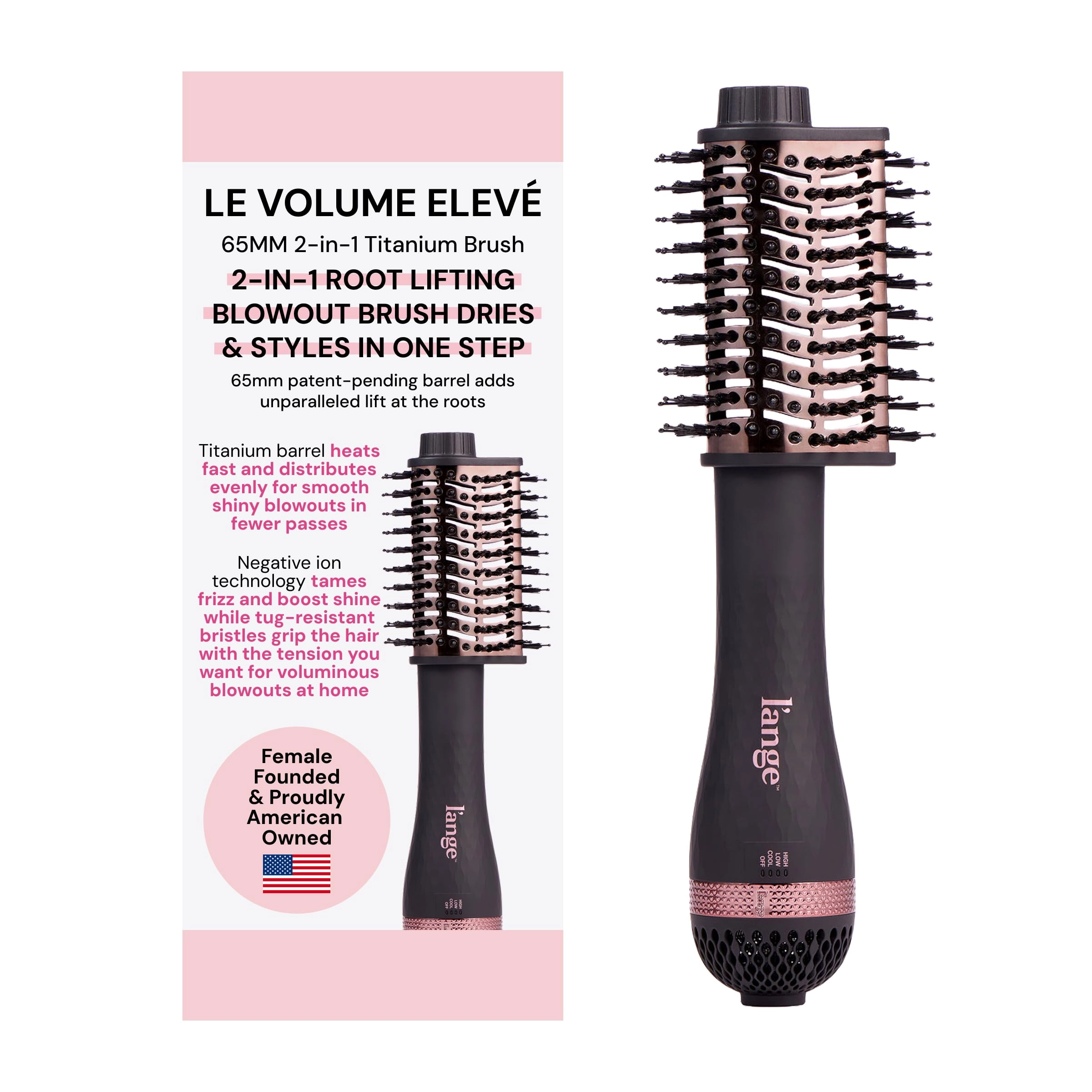 l'ange hair Le Volume Eleve - 65MM