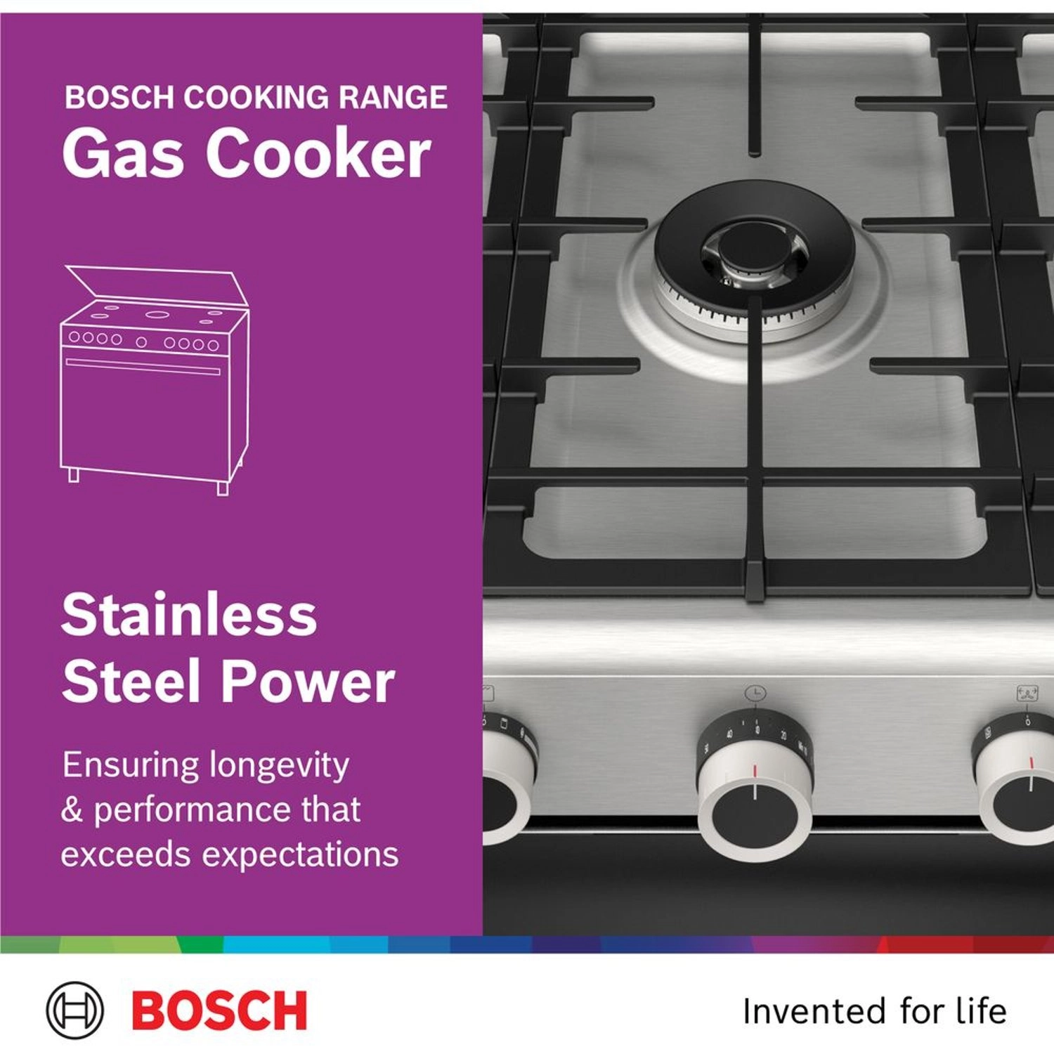 Series 4 HGVDA0Q50M GAS Cooker