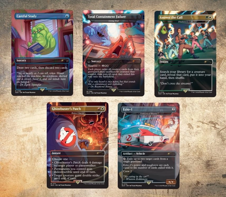 MTG Decks & More Secret Lair x Ghost Busters: The Real Ghost Busters - Non-Foil Edition