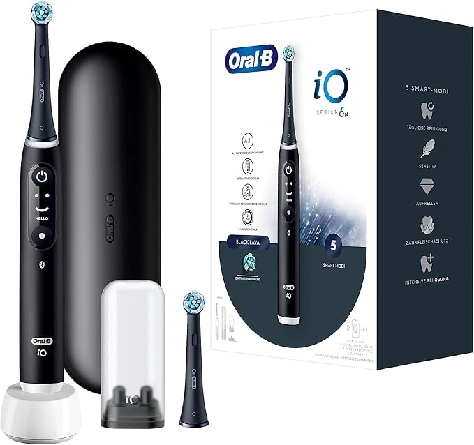 iO6 - 1 Toothbrush Head Travel Case 5 Modes