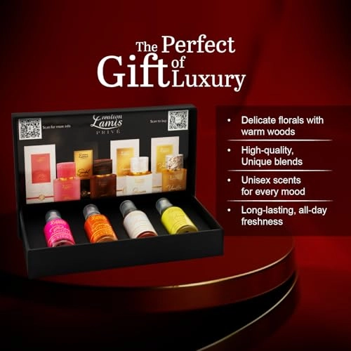 Jasmine Joy + Rose Augusta + Vanilla Divin + Sandal Intense - Eau de Parfum 4X20ML