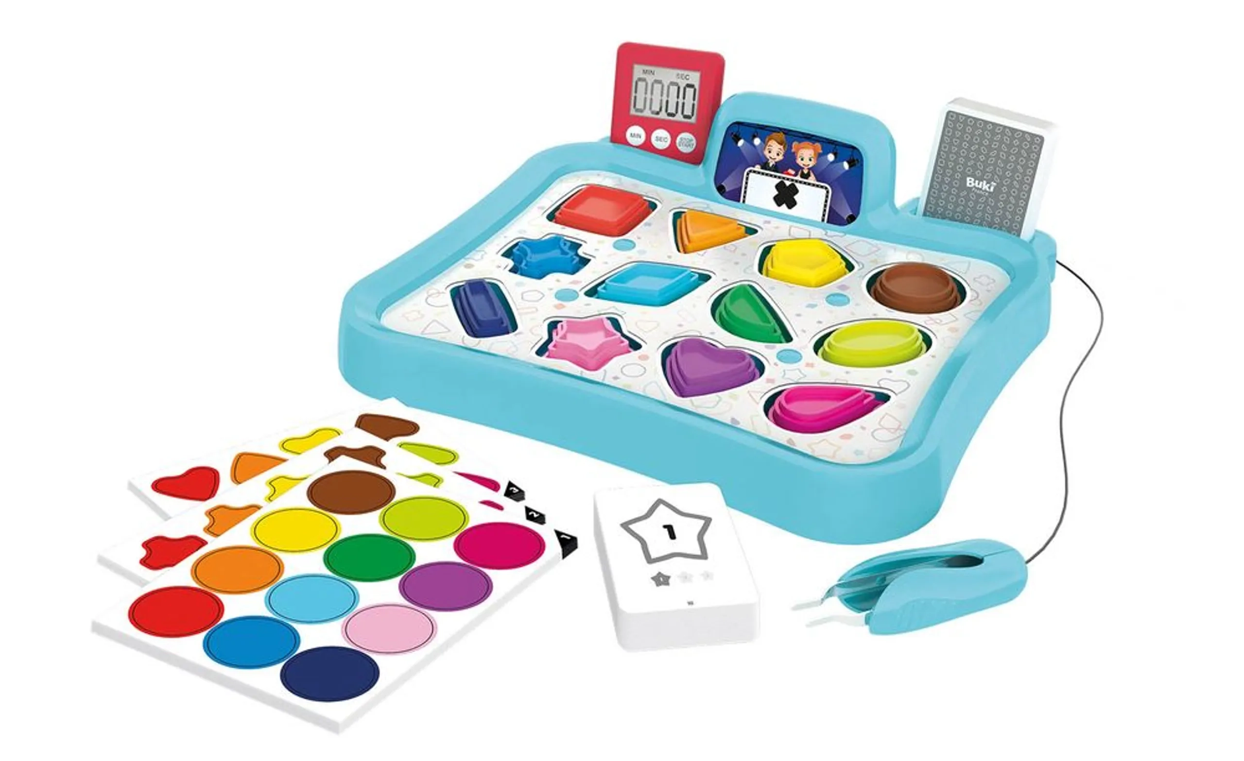 Pick-Up Shapes Game - Suitable for 4 years and above