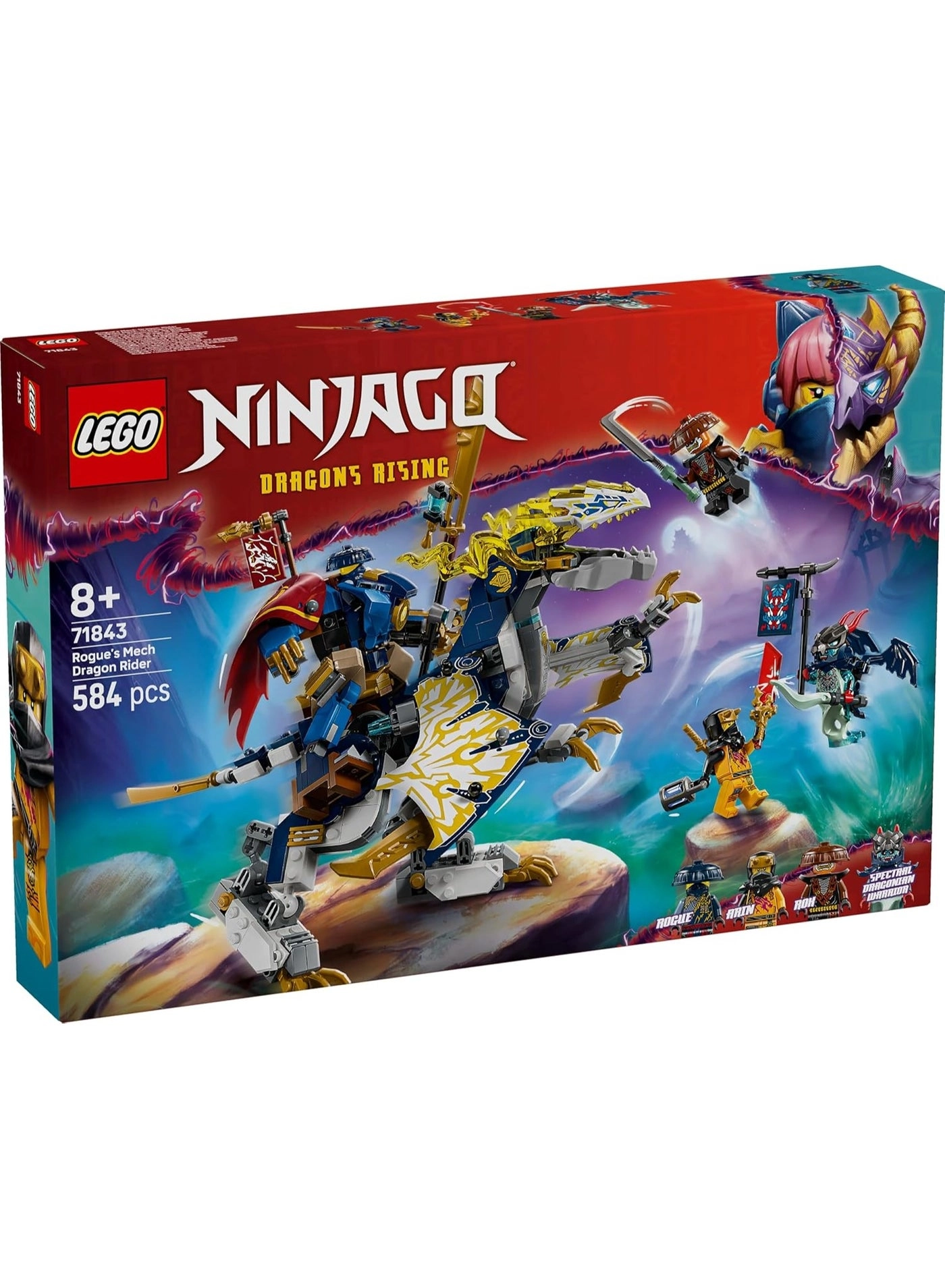 NINJAGO Rogue's Mech Dragon Rider (71843) - Dragons Rising