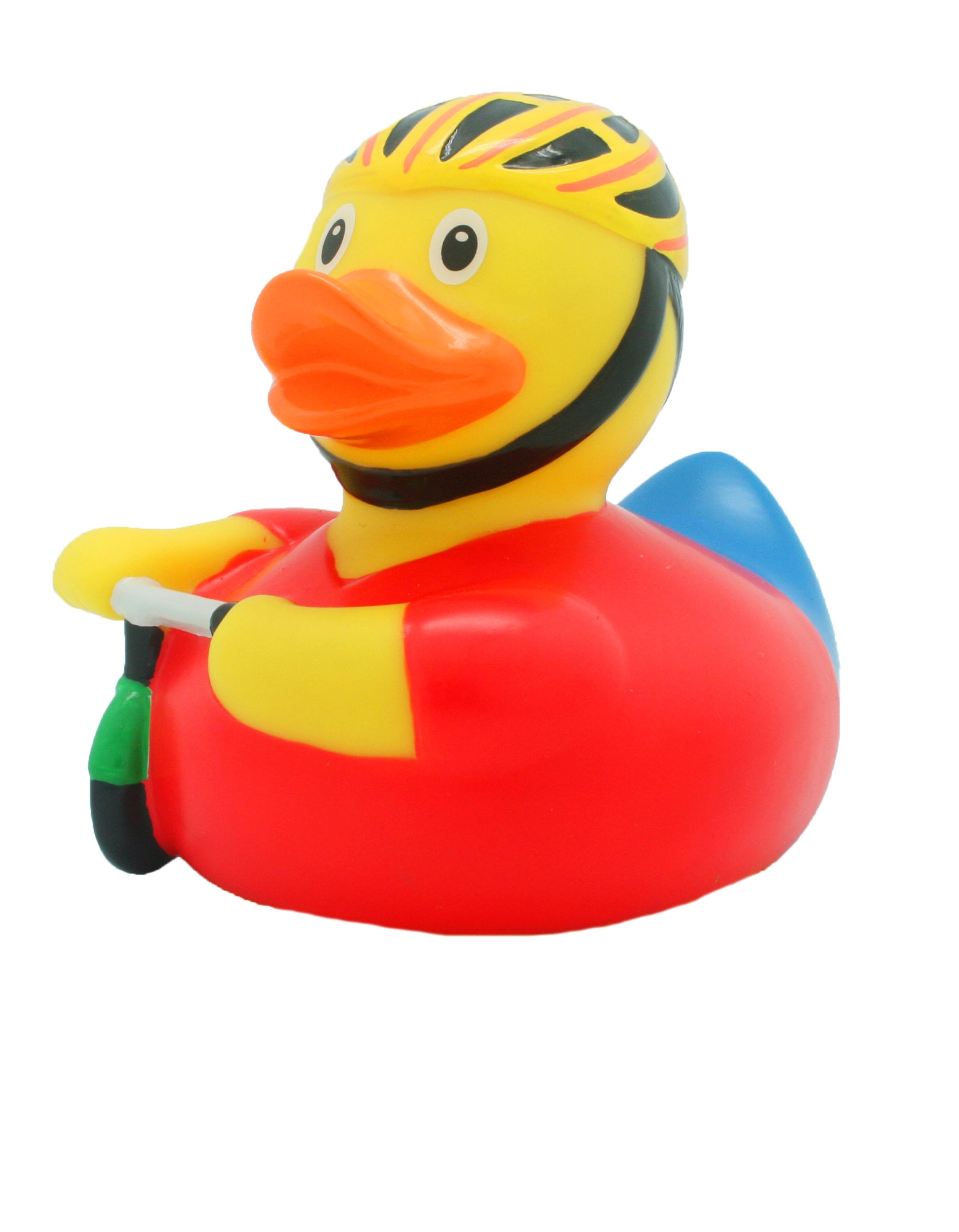 LILALU Cycling Rubber Duck - 8.5 x 8.5 x 7.5 cm Rubber
