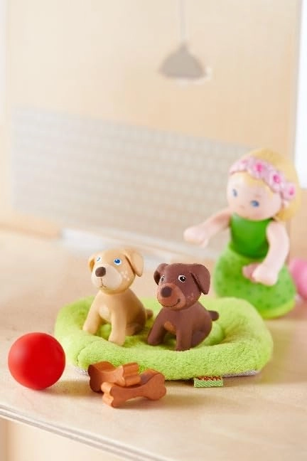 Little Friends - 2 puppies Multicolor