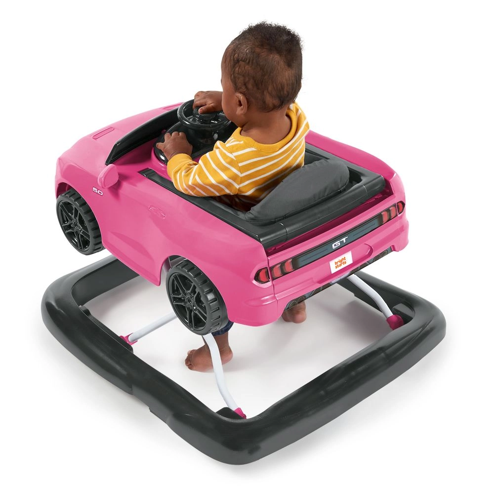 Ford Mustang 4-in-1 - Baby Activity Walker Pink