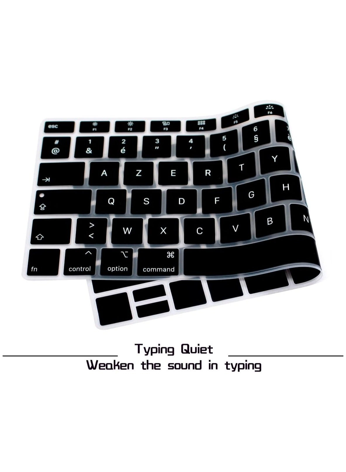 Silicone Keyboard Cover - EU/UK Layout French (AZERTY)