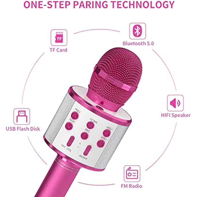 WIRELESS BLUETOOTH MICROPHONE