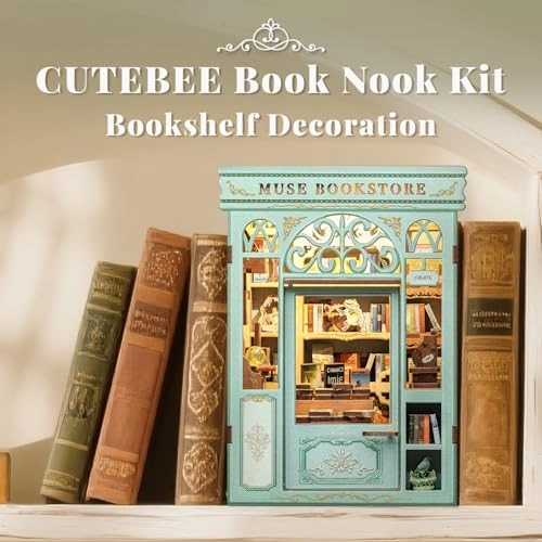 Book Nook Kit - Muse Bookstore 1:12 Scale
