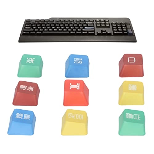 PBT Keycaps - 9 Keys Wear Resistance
