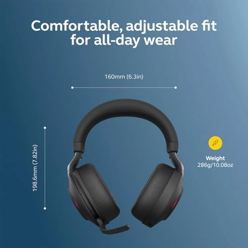 EVOLVE2 85 Wireless Headset + LINK380A Wireless Headset