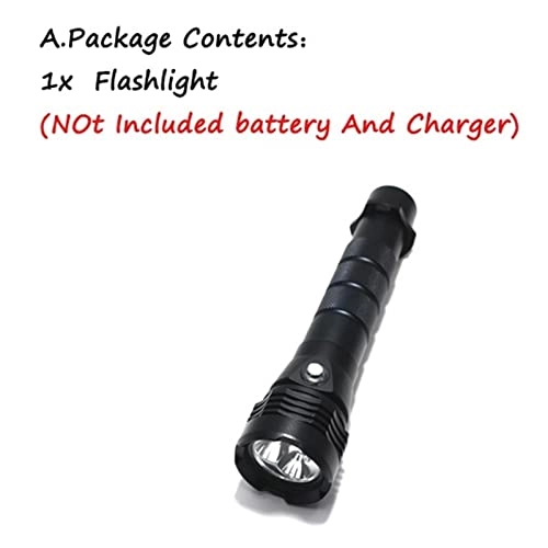 Diving Flashlight - 8000 lumens 3x XM-L L2 LED