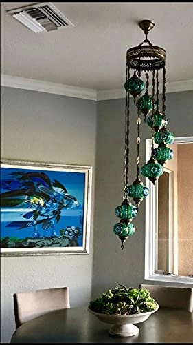 Mosaic Lamp - Mood Lighting green