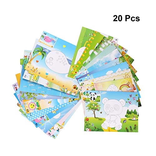 Kids 3D Stickers - 20 Pack EVA