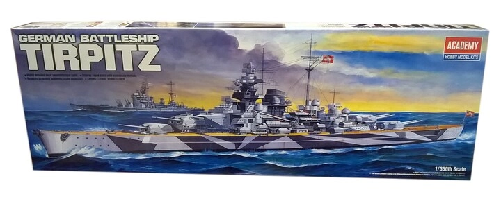 Academy Tirpitz Model Kit (14111) - 1:350