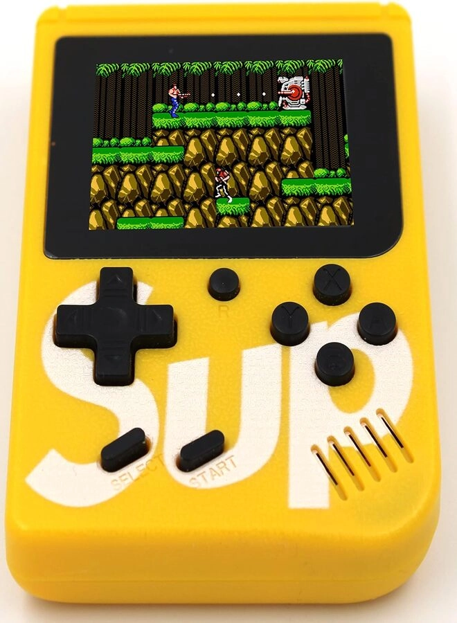 400 in 1 Retro Game Box Console - 3-inch LED Red + Wireless Gamepad