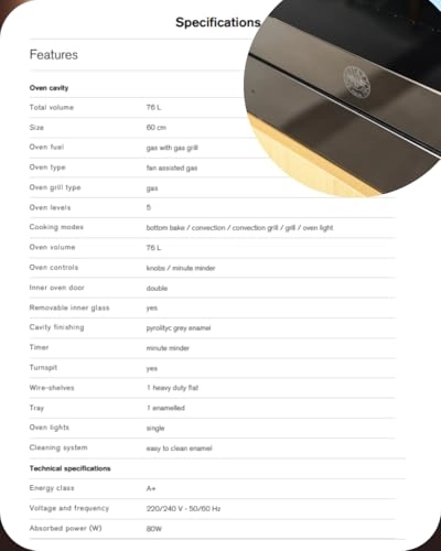 Modern Series F605MODGKXS 60cm - Gas