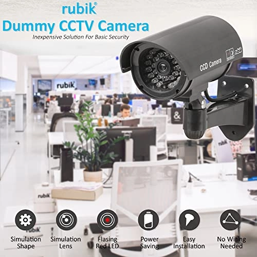 Dummy CCTV Security Camera - Indoor/Outdoor