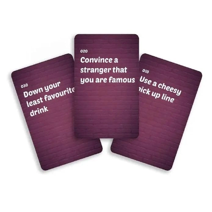 Girls Night Out Challenges - 100 3 years and up English