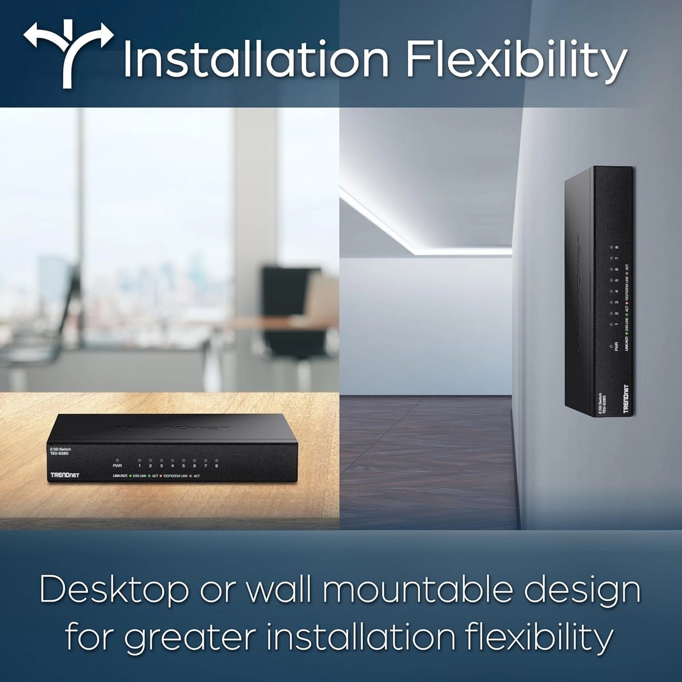 TEG-S380 8-Ports