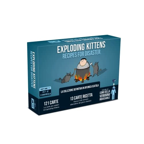 Exploding Kittens: Recipes for Disaster (Italian)