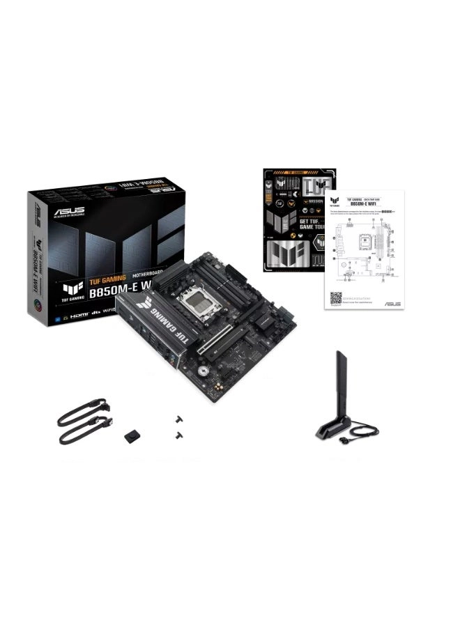 TUF Gaming B850M-E - AMD AM5 WiFi 6E 4xDDR5 8000+ OC