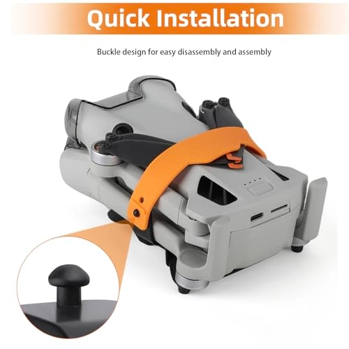 Propeller Strap Holder - Bottom Cover Orange