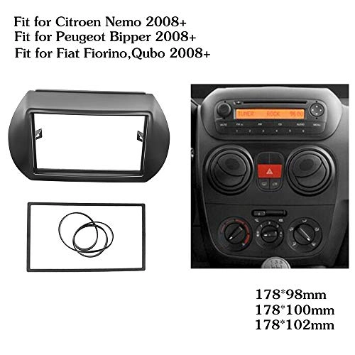 Double Din Fascia - Nemo Bipper Fiorino Qubo 2008+