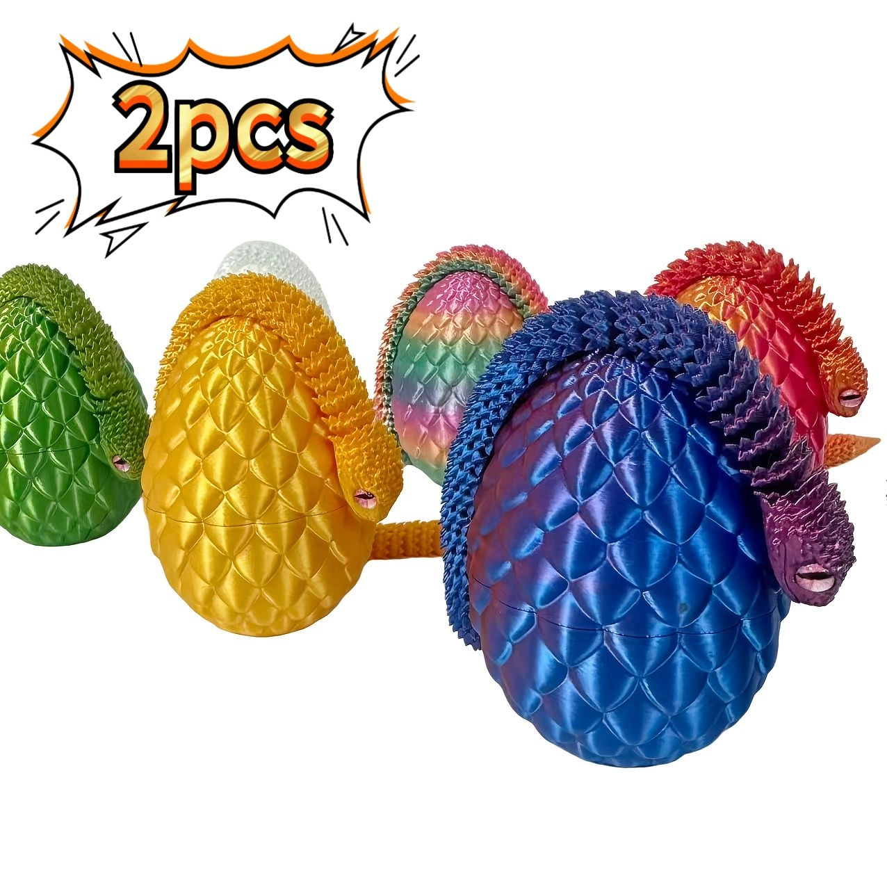Generic Viper - 11.8 Inch Black Golden Gradient + Egg