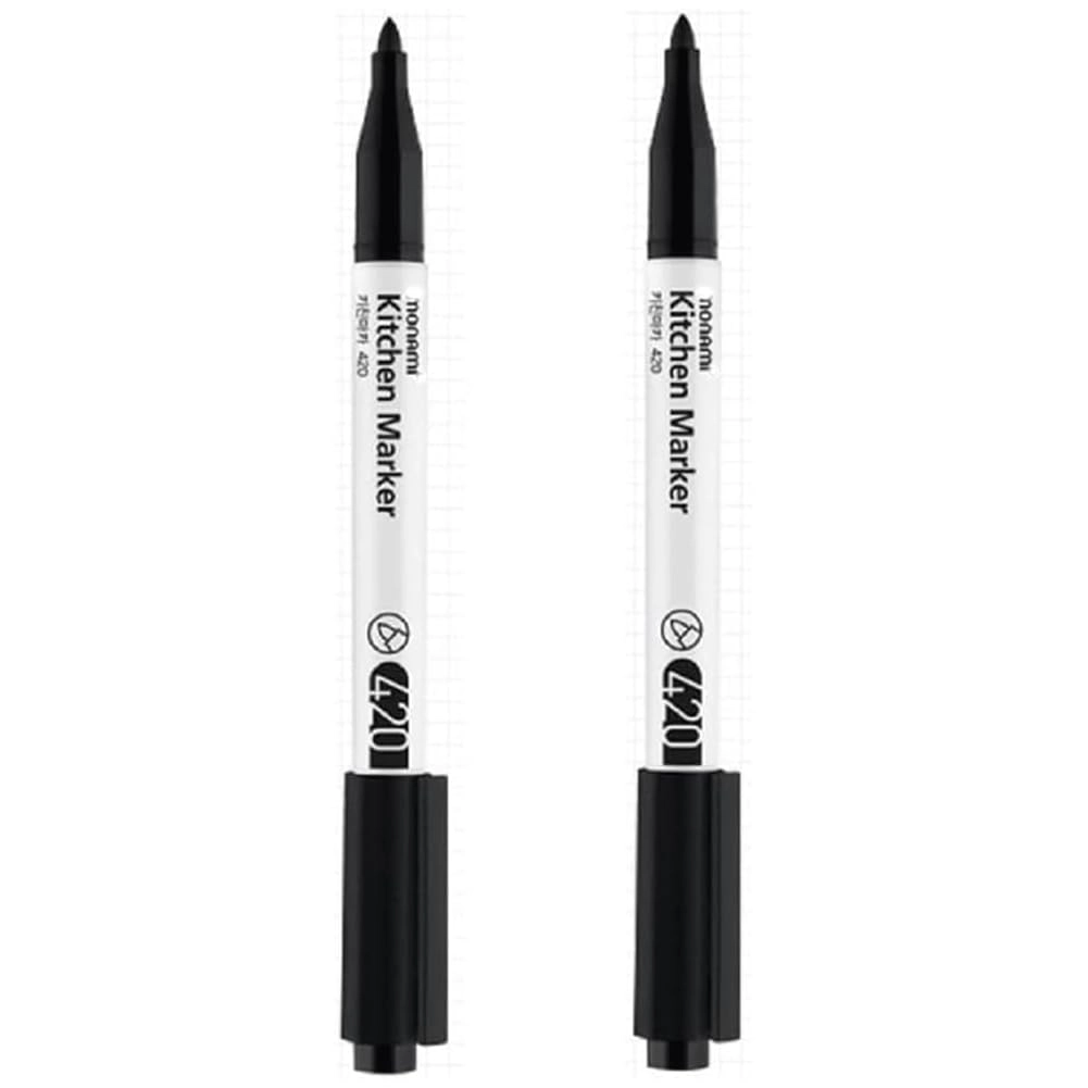 MON AMI Erasable Kitchen Marker - Black Chisel