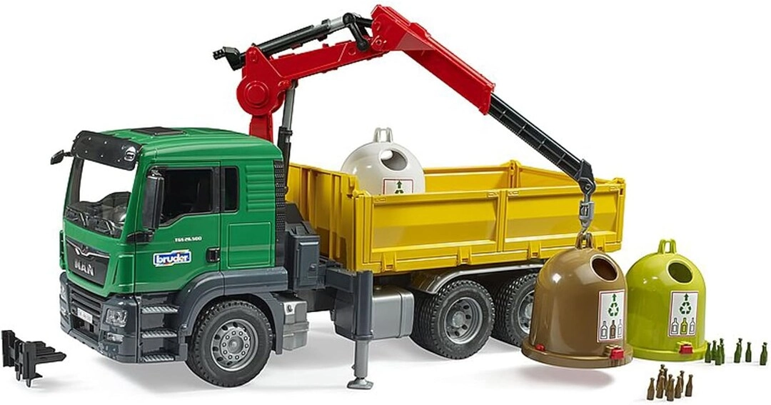 BRUDER 03753 Man TGs Truck - 1:16 3pcs