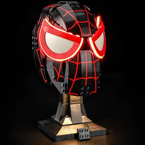 LED Light for LEGO Marvel Miles Morales' Mask 76329 - Plastic