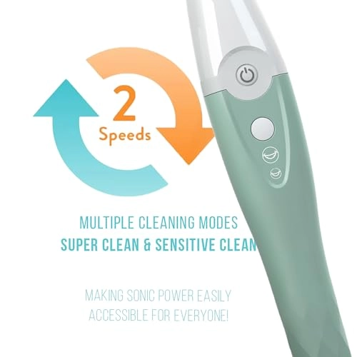 UV Sanitizing Sonic Toothbrush - Dual Speed Seaglass Green