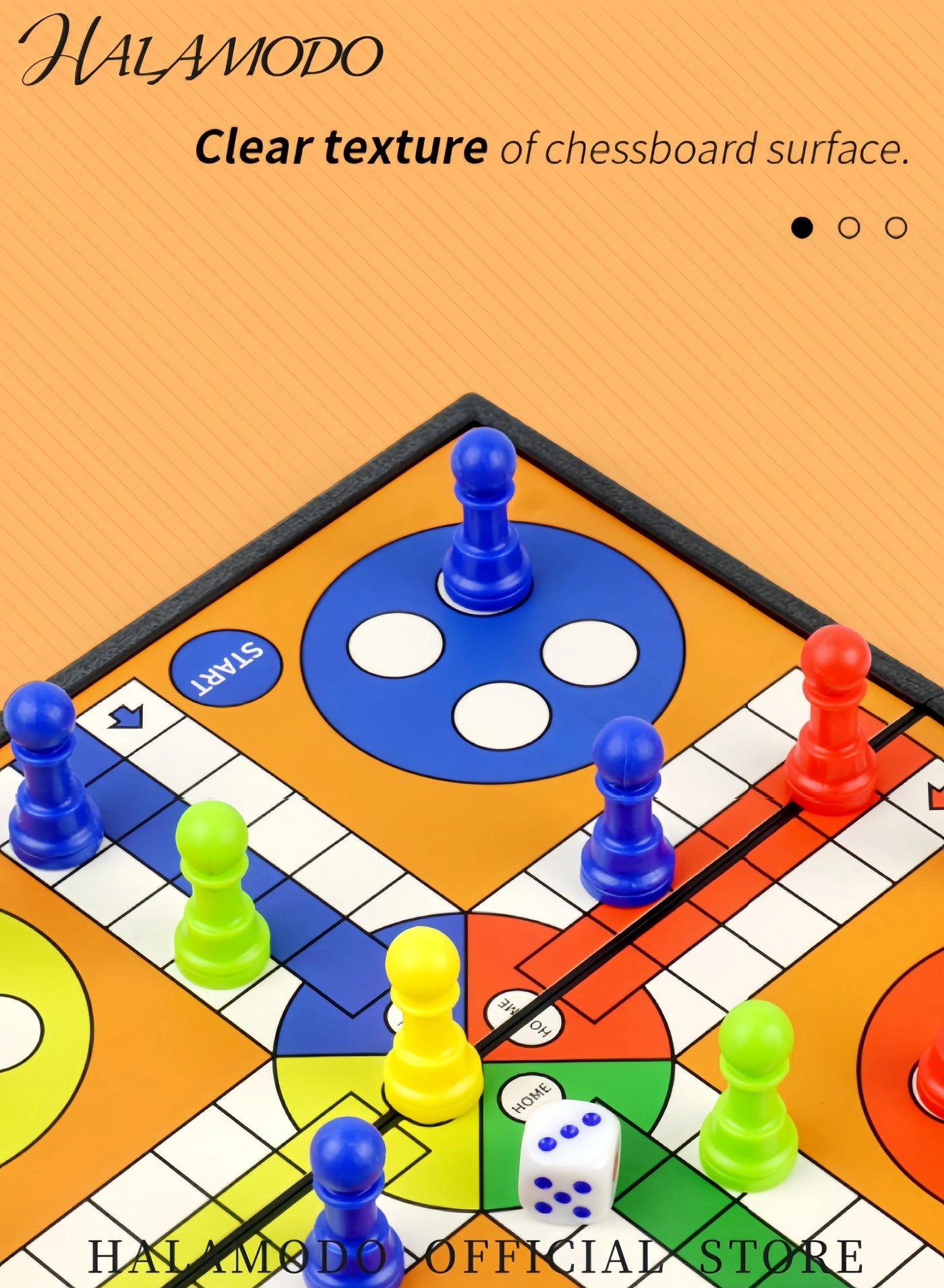 Game with Folding Board - Multicolor