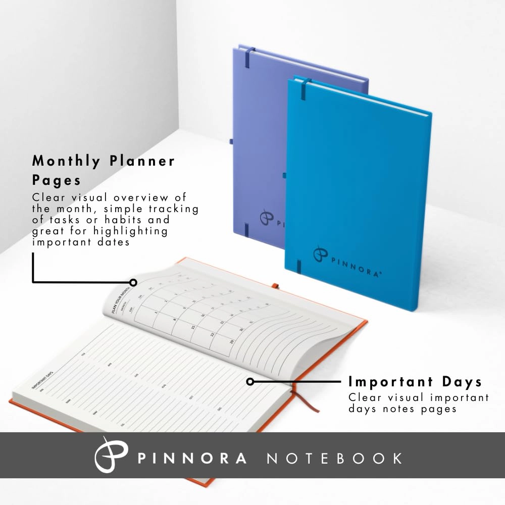 Everyday Journal Notebook A5 Hardcover - Lined 192 Pages