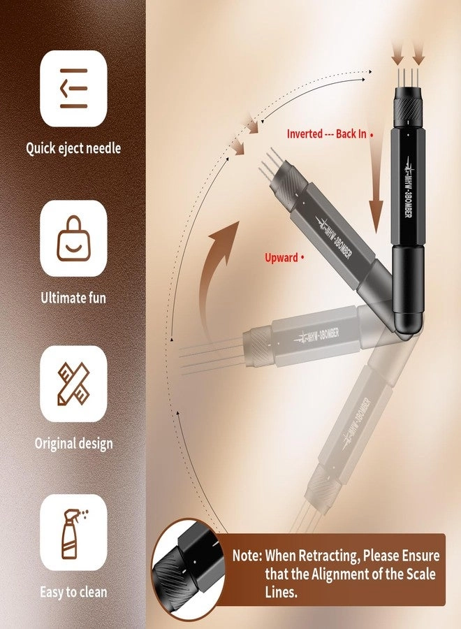 WDT Tool - Espresso Distribution Retractable 0.4mm 8 Needles