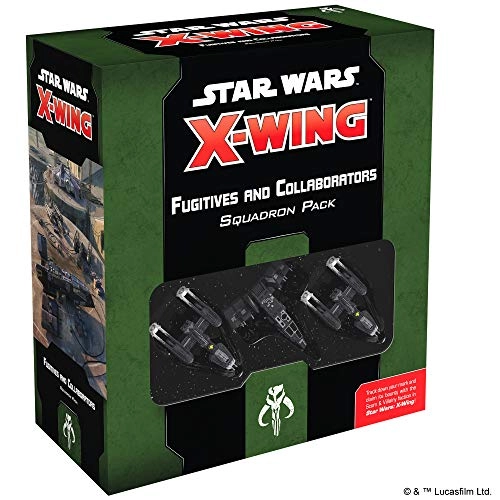 Star Wars X-Wing 2nd Edition: Fugitives and Collaborators Squadron Pack - Miniatures Game